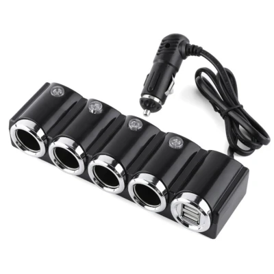 Afbeelding van PNI Lighter 04 12 V/24 V, 4 uitgangen, 2 x USB, led indicator