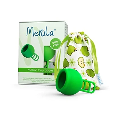Afbeelding van Merula Herbruikbare Menstruatiecup appel groen