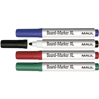 Afbeelding van Whitebordstiftset XL, Bigpoint, ronde punt, 2,0 2,5 mm, 4 st.