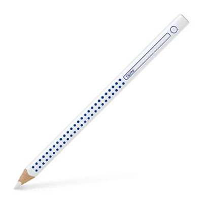 Afbeelding van kleurpotlood Faber Castell Jumbo GRIP HT wit