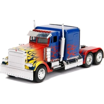 Afbeelding van Jada Transformers Voertuig, 253112003, blauw/rood