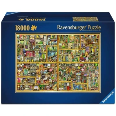 Afbeelding van Puzzel Ravensburger Magic Library 18000 Onderdelen