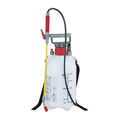 Afbeelding van Relaxdays drukspuit 5 liter druksproeier onkruid onkruidsproeier planten
