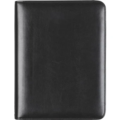 Afbeelding van rido/idé 706504290 ringband kunstleer 1A 5 148 x 210 mm 6 rings mechanisme zonder kalender, zwart