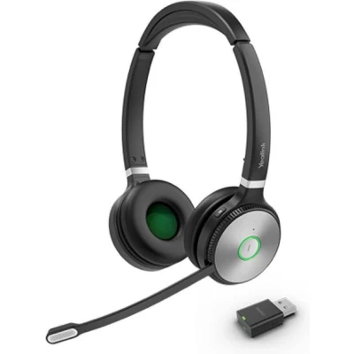 Afbeelding van Yealink WH62 Portable Headset Draadloos Hoofdband Oproepen/muziek Zwart, Grijs