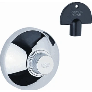 Afbeelding van Grohe Atlanta 2 afbouwdeel inb.stopkr. 1/2 3/4 1 stopkraan chroom 19840000