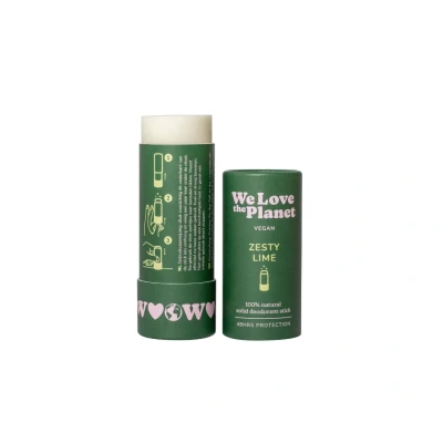 Afbeelding van We Love The Planet Deo Stick Zesty Lime Vegan 40g