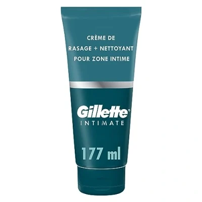 Afbeelding van 6x Gillette Intimate 2 In 1 Scheercrème &amp; Reiniger 177 ml