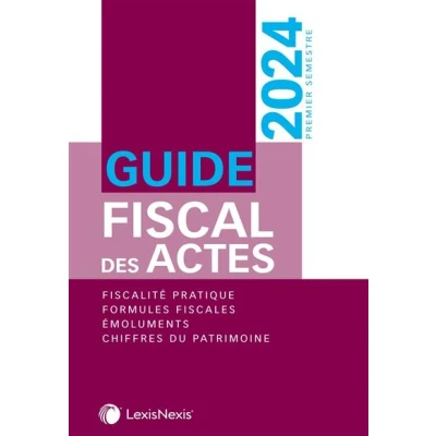 Image de Guide fiscal des actes 2024 1er semestre