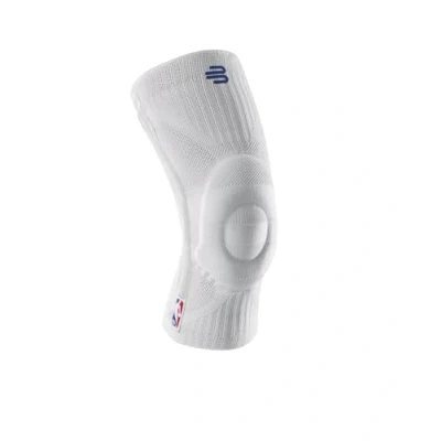 Afbeelding van Bauerfeind Knee Support NBA Kniebeschermers, uniseks, 1 sportbandage voor basketbal, de rechter of linkerknie