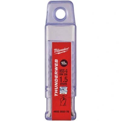 Afbeelding van MILWAUKEE 4932352378 THUNDERWEB HSS G metaalboor 1,5x40x18mm (10 st.)