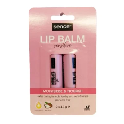Afbeelding van SenceBeauty Sensitive Lipbalsem Duo 2ST