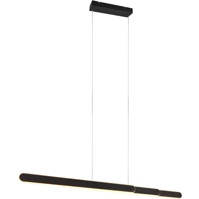 Afbeelding van TRIO Helios Hanglamp Uitschuifbaar Mat Zwart
