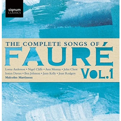 Afbeelding van The Complete Songs Of Fauré, Vol. 1