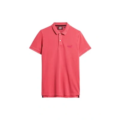 Afbeelding van Superdry Poloshirt, Heren, Maat: Small, Rood