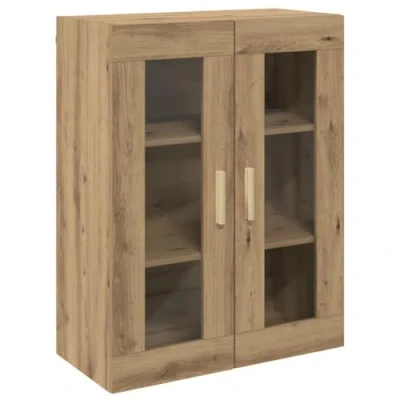 Afbeelding van Hangkast 69,5x34x90 cm artisanaal eikenkleurig