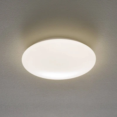 Afbeelding van LED plafondlamp Porz IP44 HF sensor, wit