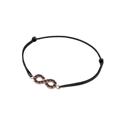 Afbeelding van Elli Infinity Endless Armband, Dames, Maat: 17, Schwarz