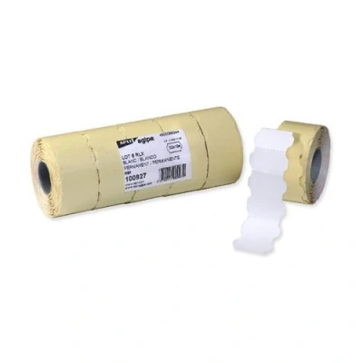 Image de agipa Etiquette pour étiqueteuse de prix, 32 x 19 mm, blanc