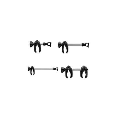 Afbeelding van Thule Bike Holder 4 Afsluitbare Fietsklem Zilver Onderdelen &amp; Accessoires