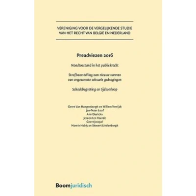 Afbeelding van Preadviezen 2016