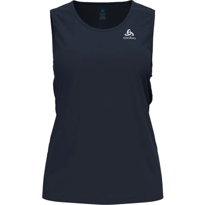 Afbeelding van Odlo Cardada Mouwloos T shirt Blauw L Vrouw