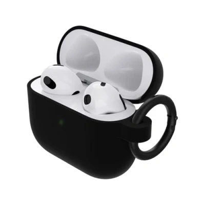 Afbeelding van OtterBox Koptelefoonhouder voor Apple (Hoes oplaadkoffer), Hoofdtelefoon Tassen + Beschermende Covers, Zwart