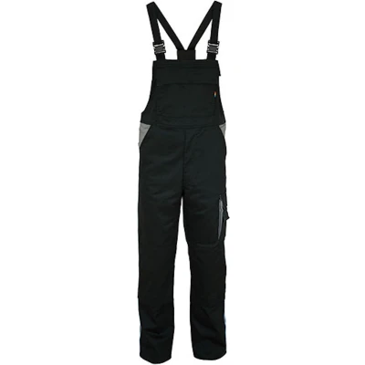 Afbeelding van Carson Workwear &#039;Contrast Bib Pants&#039; Tuinbroek/Overall Black 25