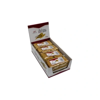 Afbeelding van XXL Nutrition Delicious Oat Bar Havermoutreep Supplement Reep van Havemout Gezonde Snack 12 Pack Bessen (Vegan)