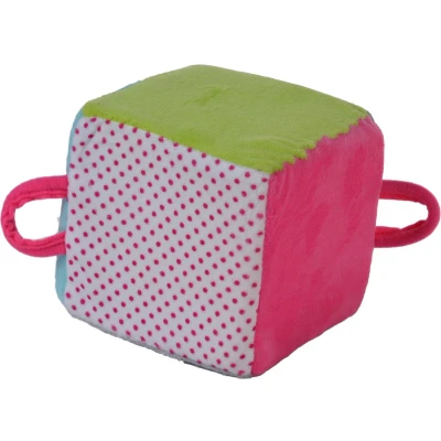 Afbeelding van Angel Toys Rammelaar Kubus Met Belletje 11 Cm