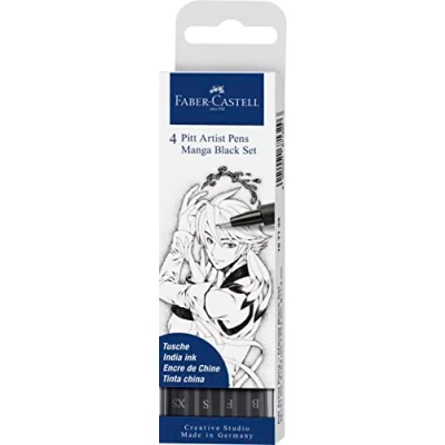 Afbeelding van Manga 4 delig etui Black