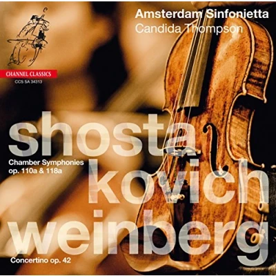 Afbeelding van Amsterdam Sinfonietta Weinberg: Chamber Symphonies 110a &amp; 118a, Concertino 42 (Super Audio CD)