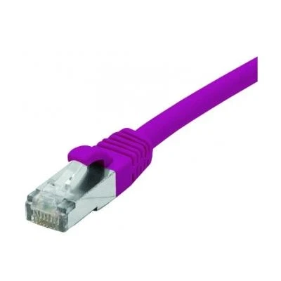 Image de Cordon patch rj45 f utp cat 6 lsoh snagless violet 25 m