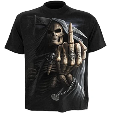 Afbeelding van Spiral M101 T shirt voor heren (1 stuk), zwart.