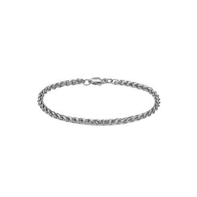 Afbeelding van iXXXi Men Round Chain Zilverkleurig Heren Armband 19cm