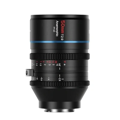Afbeelding van SIRUI 50 mm T2.9 1,6x volledig frame anamorfe lens (E vatting)