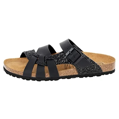 Afbeelding van Lico BIOLINE GLEAM Dames Instapschoenen, Zwart, 42 EU
