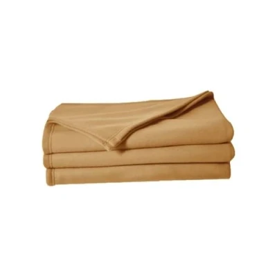 Afbeelding van TOISON D&#039;OR Fleecedeken NEGOC 002079 Poleco 220x240cm Zand
