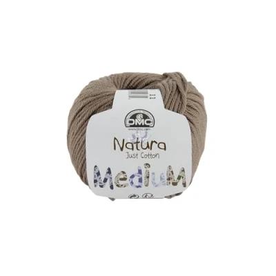 Afbeelding van DMC Natura Middelgrote wollen bol, 100% katoen, kleur (11), 50 g