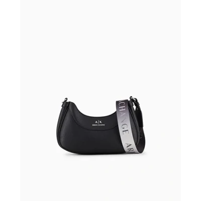 Afbeelding van Armani Exchange HOBO Woman Schoudertas, Dames, Maat: One Size, Nero