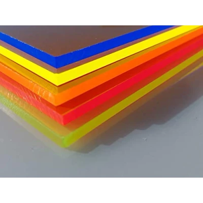 Afbeelding van alt intech Acrylplaat, fluorescerend, oranje, 500 x 3 mm