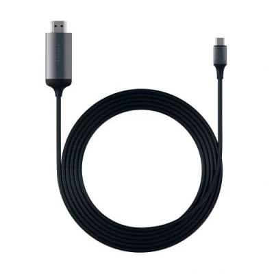 Afbeelding van Satechi USB C naar 4K HDMI Kabel space gray ST CHDMIM