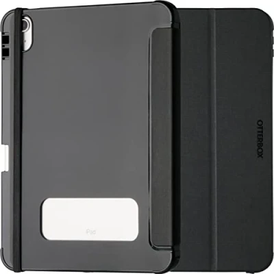 Image de OtterBox React Series Étui à rabat pour tablette noir Apple 10.9 inch iPad (10ème génération)