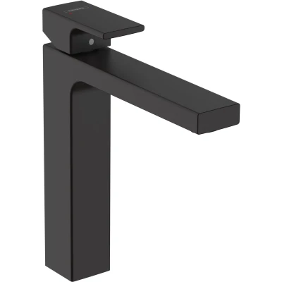 Afbeelding van Hansgrohe Vernis wastafelkraan 181 highriser zonder waste mat zwart