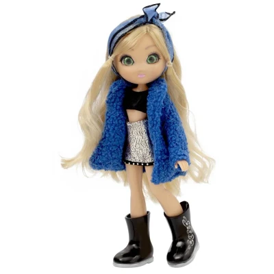 Afbeelding van UNIQUE EYES, 25 cm pop Amy, met hun ogen je volgen, kleertjes, Speelgoed voor kinderen vanaf 3 jaar, MYM121