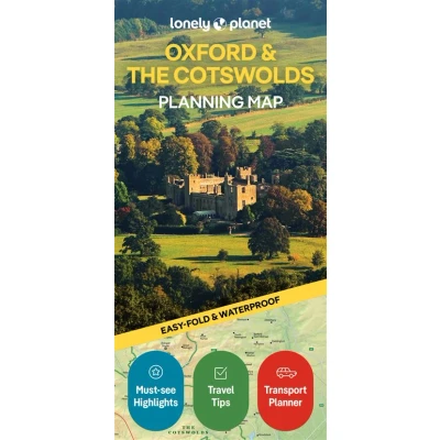 Image de Oxford &amp; the Cotswolds Planning Map 2ed anglais