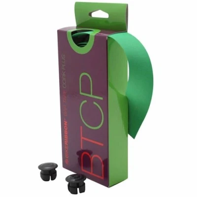 Image de Ruban de guidon bikeribbon cork plus vert sans liege