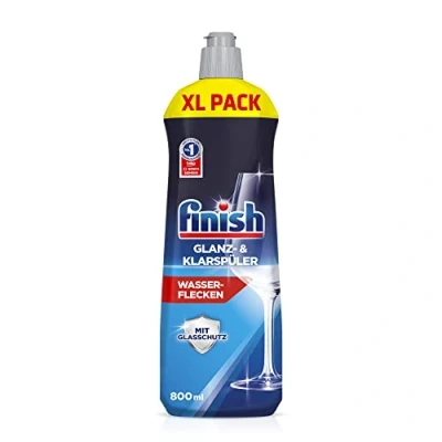 Afbeelding van Finish glansspoelmiddel Active 3x 800 ml XL Verpakking Vlekpreventie 480 afwasbeurten Voor de vaatwasser 100% betere droging van je vaat