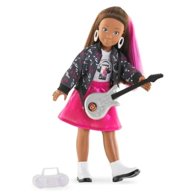 Image de Poupée Mannequin Corolle Melody Music Studio 28 Cm 4 Accessoires Des Ans
