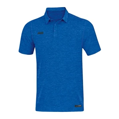 Afbeelding van JAKO Polo Premium Basics Royal gemeleerd